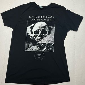 My Chemical Romance Kids From Yesterday Skull T-Shirt Size Large
